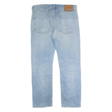 TOMMY HILFIGER Denton Mens Jeans Blue Regular Straight Stone Wash W32 L28