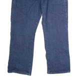 DICKIES Blanket Lined Mens Jeans Blue Relaxed Straight W42 L32