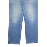 DICKIES Mens Jeans Blue Regular Straight Stone Wash W40 L32