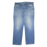 DICKIES Mens Jeans Blue Regular Straight Stone Wash W40 L32