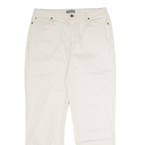 MINT VELVET Womens Jeans Cream Regular Straight Stone Wash W34 L29