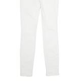 TOMMY HILFIGER Como Flex Womens Jeans White Slim Skinny Stone Wash W24 L28