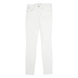 TOMMY HILFIGER Como Flex Womens Jeans White Slim Skinny Stone Wash W24 L28