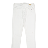 TOMMY HILFIGER Como Flex Womens Jeans White Slim Skinny Stone Wash W24 L28
