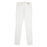 TOMMY HILFIGER Como Flex Womens Jeans White Slim Skinny Stone Wash W24 L28