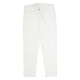 CALVIN KLEIN JEANS Capri Womens Jeans White Regular Jegging W28 L24