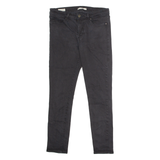 LEVI'S 711 Womens Jeans Black Regular Skinny W29 L28