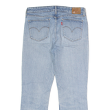 LEVI'S 714 Womens Jeans Blue Regular Straight W29 L26