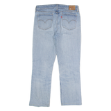 LEVI'S 714 Womens Jeans Blue Regular Straight W29 L26