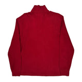 Polo By Ralph Lauren 1/4 Zip - Medium Red Cotton