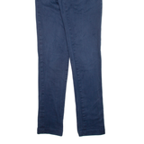 LACOSTE Chino Mens Trousers Blue Slim Straight W29 L34