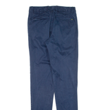 LACOSTE Chino Mens Trousers Blue Slim Straight W29 L34