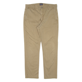 LEVI'S Mens Trousers Beige Regular Straight W33 L27