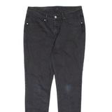 LEVI'S Mid Rise Womens Jeans Black Regular Skinny W30 L31