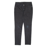 LEVI'S Mid Rise Womens Jeans Black Regular Skinny W30 L31