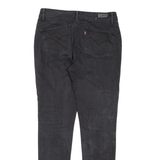 LEVI'S Mid Rise Womens Jeans Black Regular Skinny W30 L31