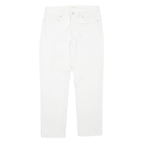 LEVI'S 712 Womens Jeans White Slim Tapered W31 L29