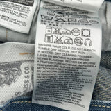 501 Levis Jeans - 32W 30L Blue Cotton