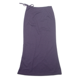 Womens Peasant Skirt Purple Long UK 10