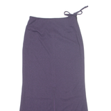 Womens Peasant Skirt Purple Long UK 10