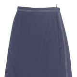 JOBIS Womens Pencil Skirt Blue Midi S