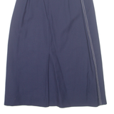 JOBIS Womens Pencil Skirt Blue Midi S