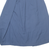VICTORIA CANADA Womens A-Line Skirt Blue Midi Wool XS