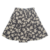 PAQUETTE Womens A-Line Skirt Brown Knee Length M