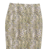 ELISABETTA FRANCHI Womens Pencil Skirt Green Midi M