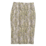 ELISABETTA FRANCHI Womens Pencil Skirt Green Midi M