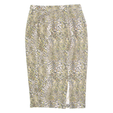 ELISABETTA FRANCHI Womens Pencil Skirt Green Midi M