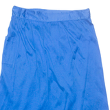 Womens Straight Skirt Blue Midi M
