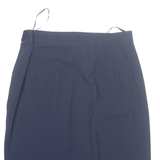 JEAN MUIR Womens Pencil Skirt Blue Knee Length M