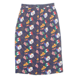 TALBOTS Womens Straight Skirt Blue Midi UK 10
