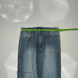 Sean John Wide Leg Jeans - 36W 29L Blue Cotton