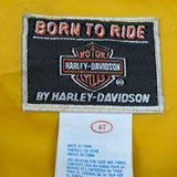 Age 4 Harley Davidson Waterproof Jacket - XS Yellow Polyester