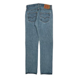 501 Levis Jeans - 31W 32L Light Wash Cotton