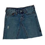 True Religion Denim Skirt - 30W US 6 Blue Denim