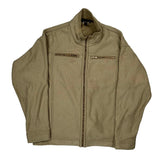 Unbranded Fleece Jacket - XL Beige Polyester