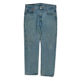 501 Levis Jeans - 33W 30L Light Wash Denim