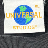 Single Stitch Mardi Gras 1997 Universal Studios Graphic T-Shirt - XL Black Cotton