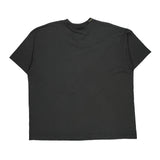 Single Stitch Paint Brush Graphic T-Shirt - 3XL Black Cotton