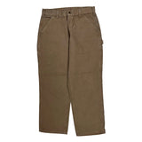 Carhartt Carpenter Trousers - 33W 30L Brown Cotton