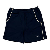 Nike Sport Shorts - Smallw 6L Navy Polyester