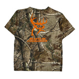 Deer Hunting Buck Commander Camo T-Shirt - Medium Camo Cotton