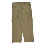 Wrangler Cargo Trousers - 36W 30L Khaki Cotton