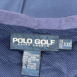 Polo By Ralph Lauren Windbreaker - 2XL Blue Polyester
