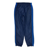 Adidas Track Pants - Small Blue Polyester