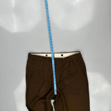 Givenchy Trousers - 36W 30L Brown Cotton