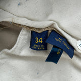 Polo By Ralph Lauren Chino Shorts - 34W 10L Beige Cotton